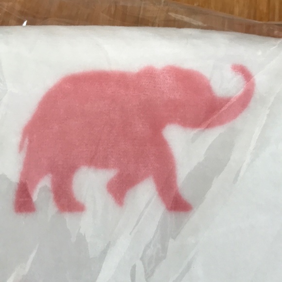 Levtex Elephant Plush Baby Blanket - Picture 5 of 5
